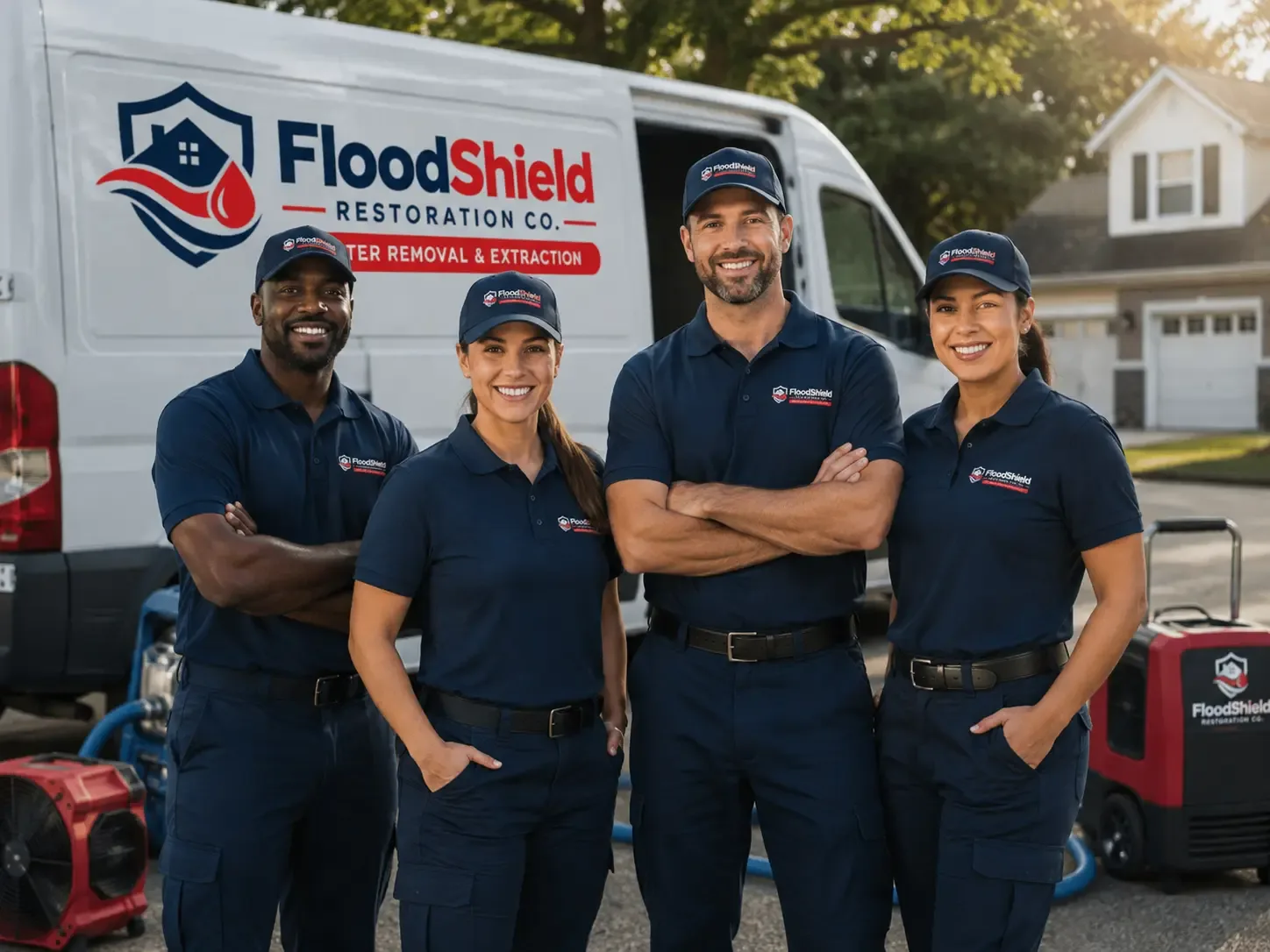 Flood Damage Restoration company in Bern, KS
