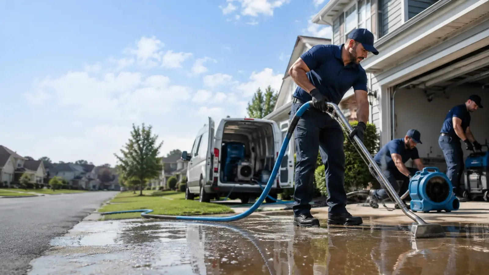 Flood Damage Restoration in Bern, KS
